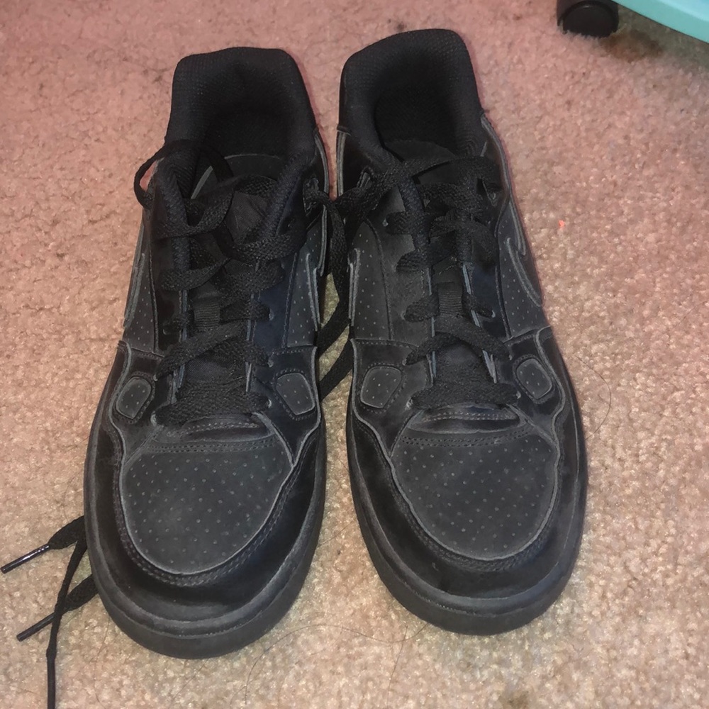 black air force ones